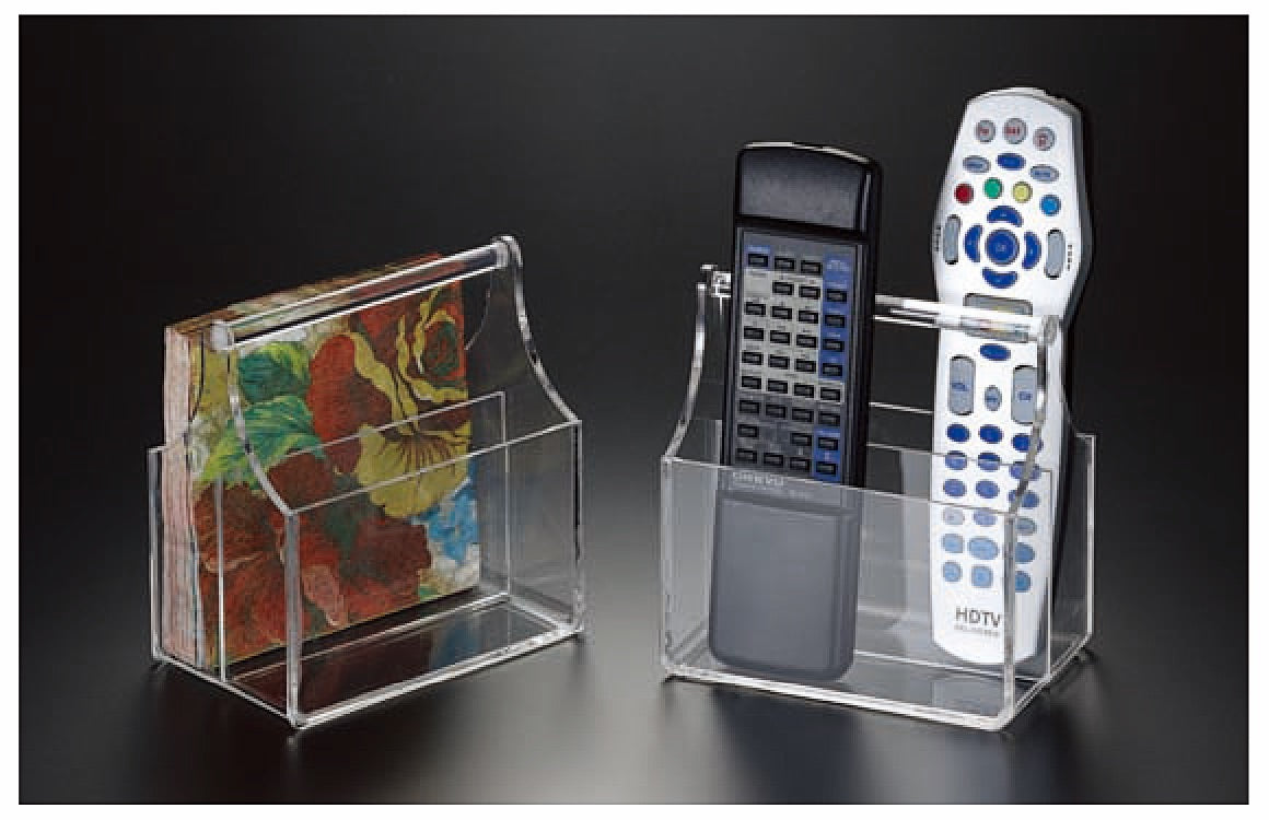 Acrylic Clicker/Cocktail Napkin Caddy Clear Home Decor