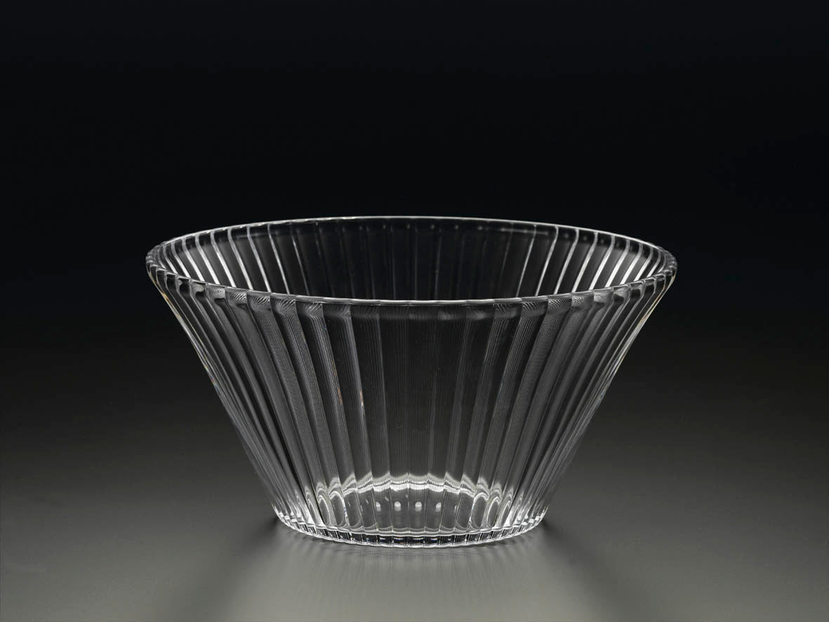 Acrylic Sunray Large Salad Bowl Clear Home Decor
