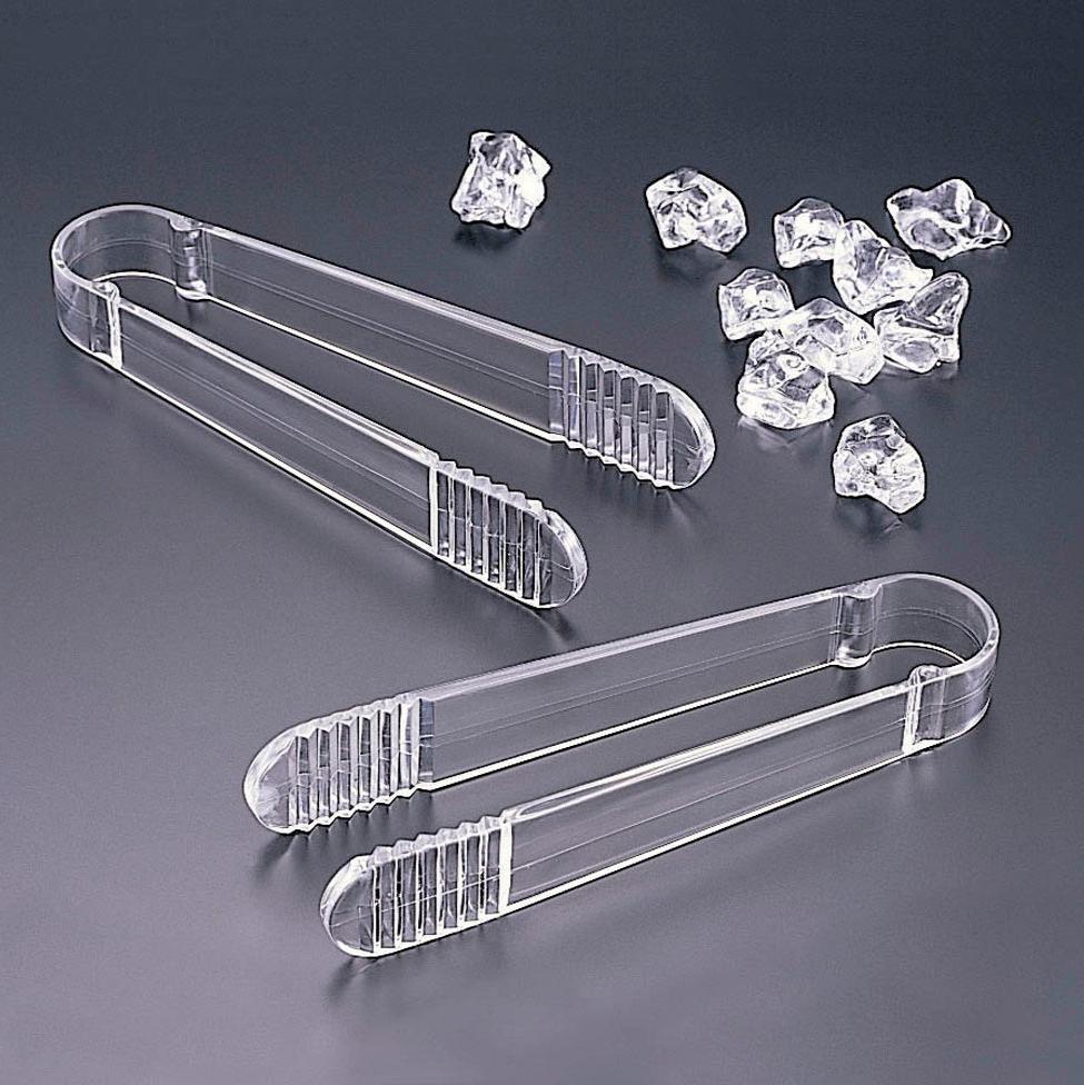 Acrylic Ice Tongs Clear Home Decor