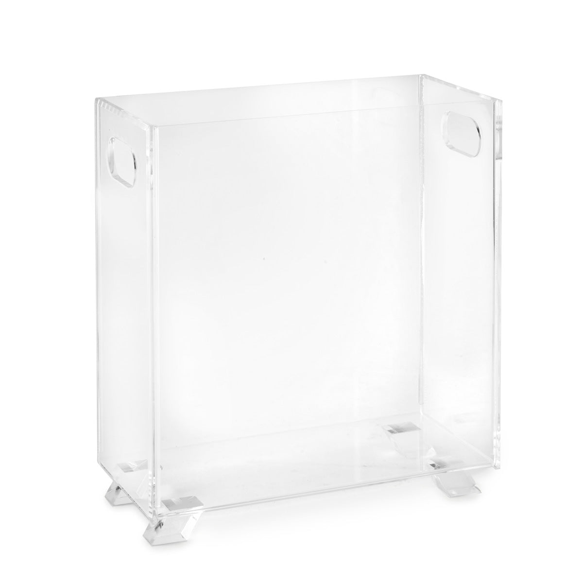 Acrylic Clear Magazine Holder/Wastebasket – Clear Home Decor