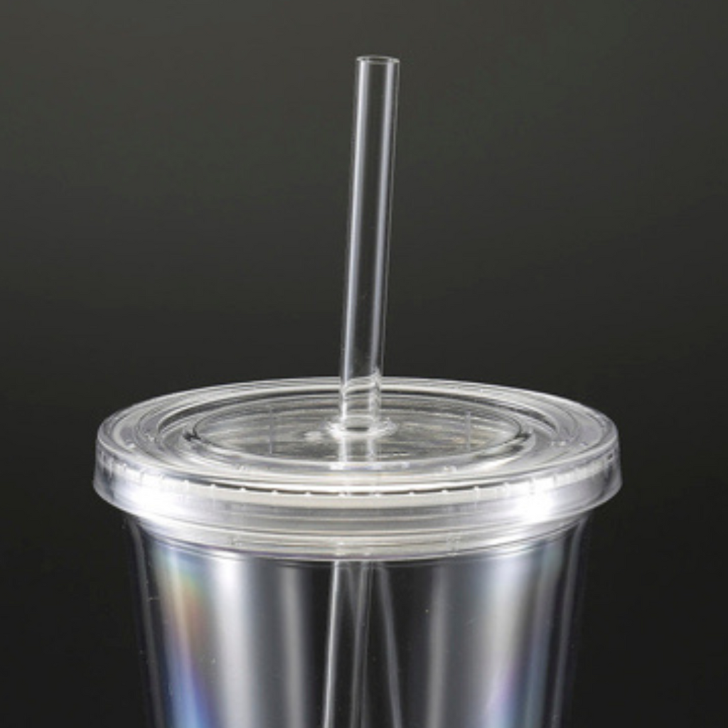 19 Oz Double Wall Tumbler with Straw