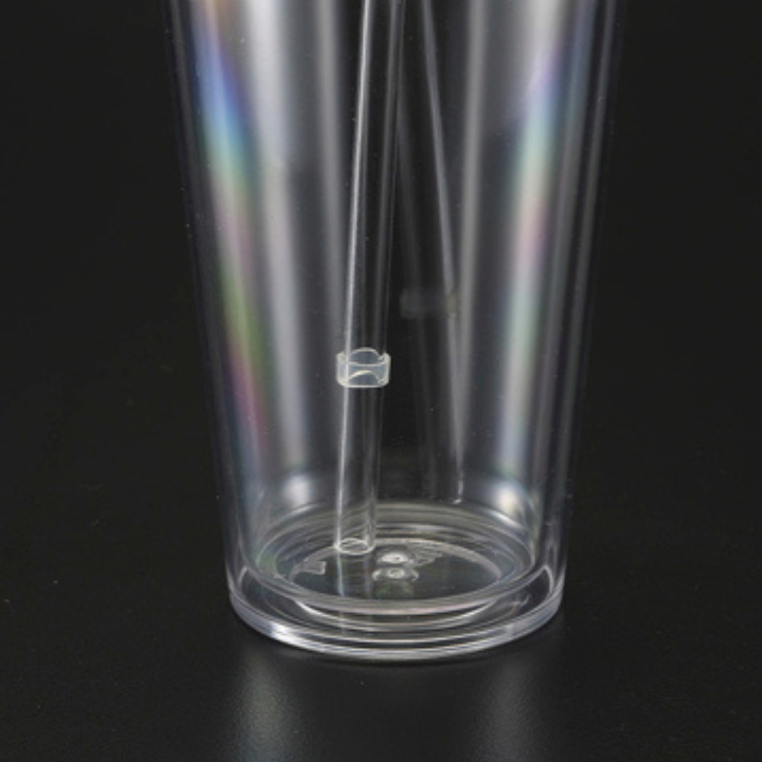 19 Oz Double Wall Tumbler with Straw