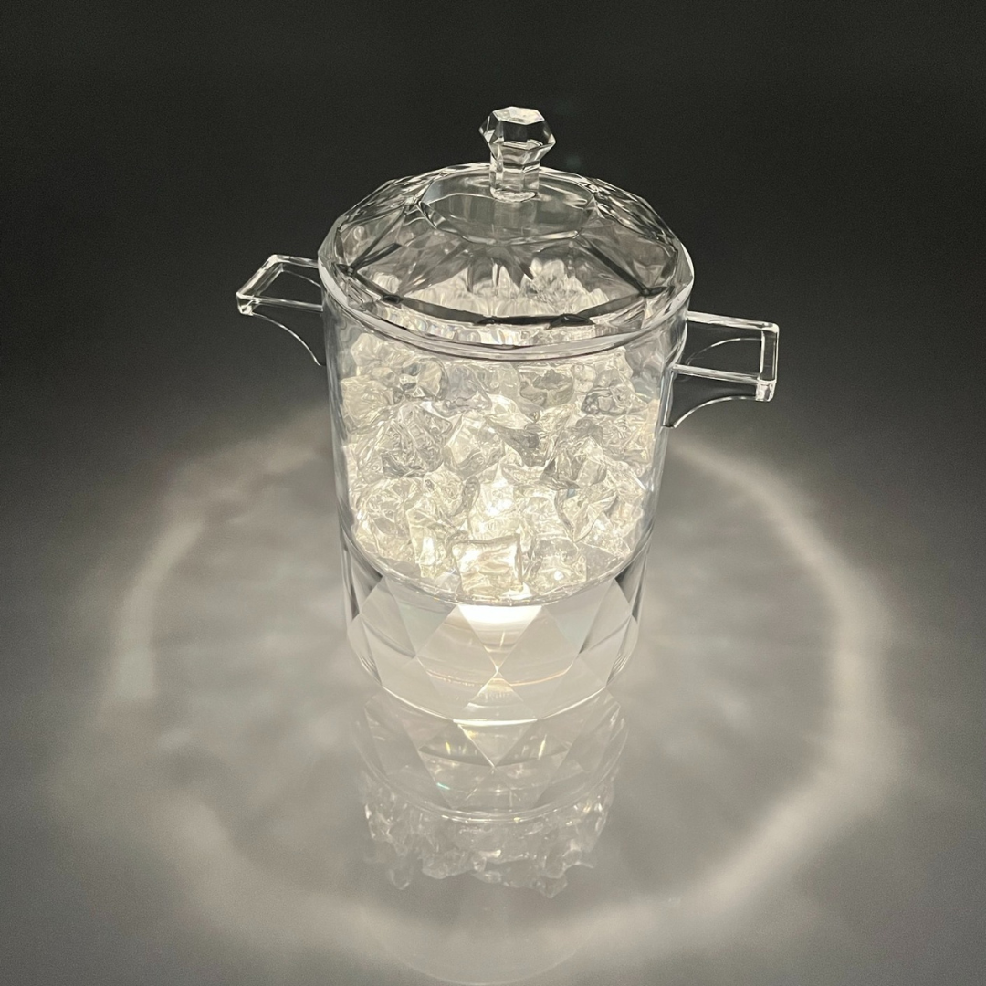 Personal Ice Bucket With Undermount Light