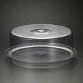 13 1/2 Inch Round Cake Tray with Cover