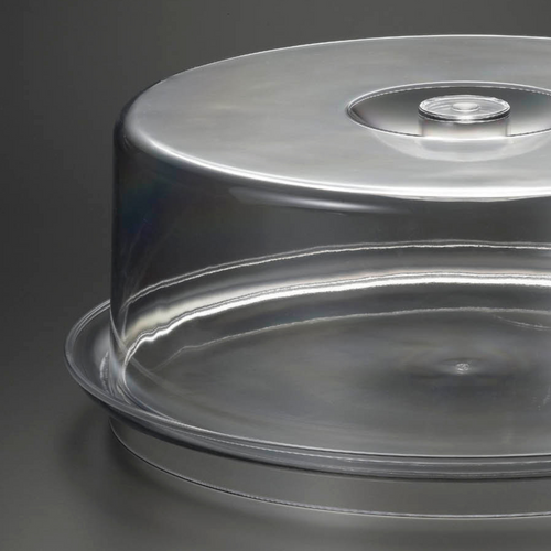 13 1/2 Inch Round Cake Tray with Cover
