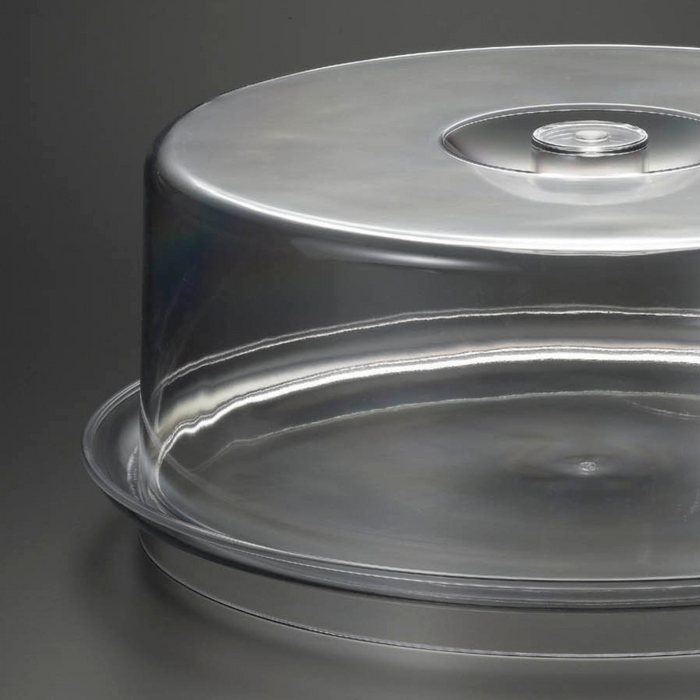 13 1/2 Inch Round Cake Tray with Cover