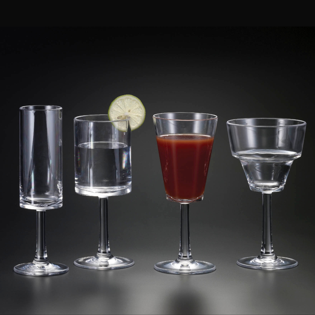 Acrylic 10 Oz. Stemmed Wine Glass – Clear Home Decor