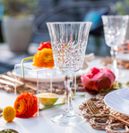 Royal Carved Stemmed Wine Glass