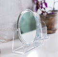 Table Top Vanity Mirror W/2X Magnification