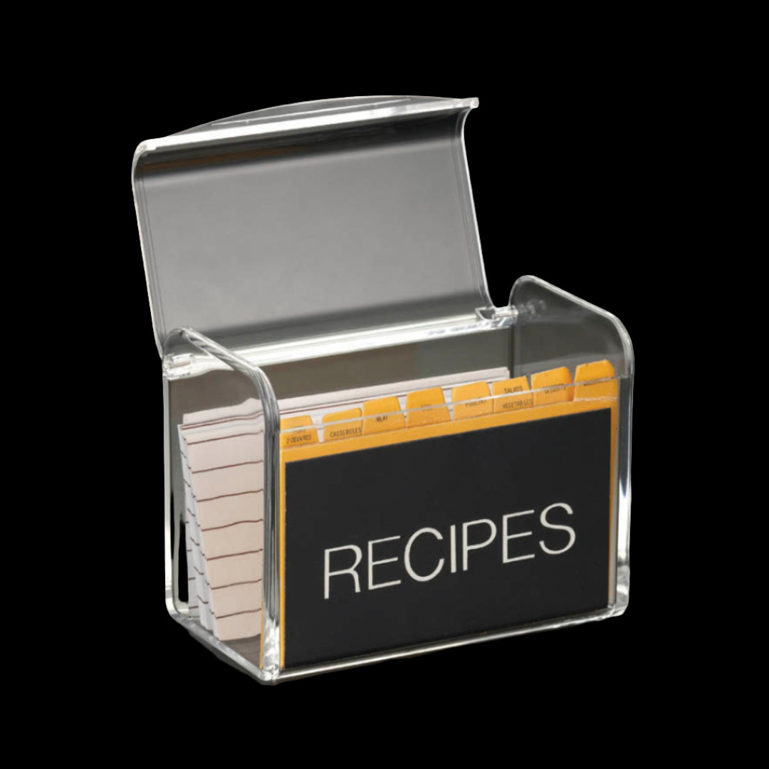 5x3 Recipes Storage Box w/o Card