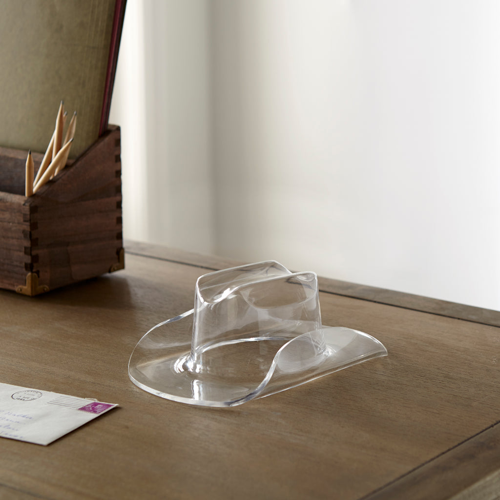 Acrylic Cowboy Hat | Large and Small Available