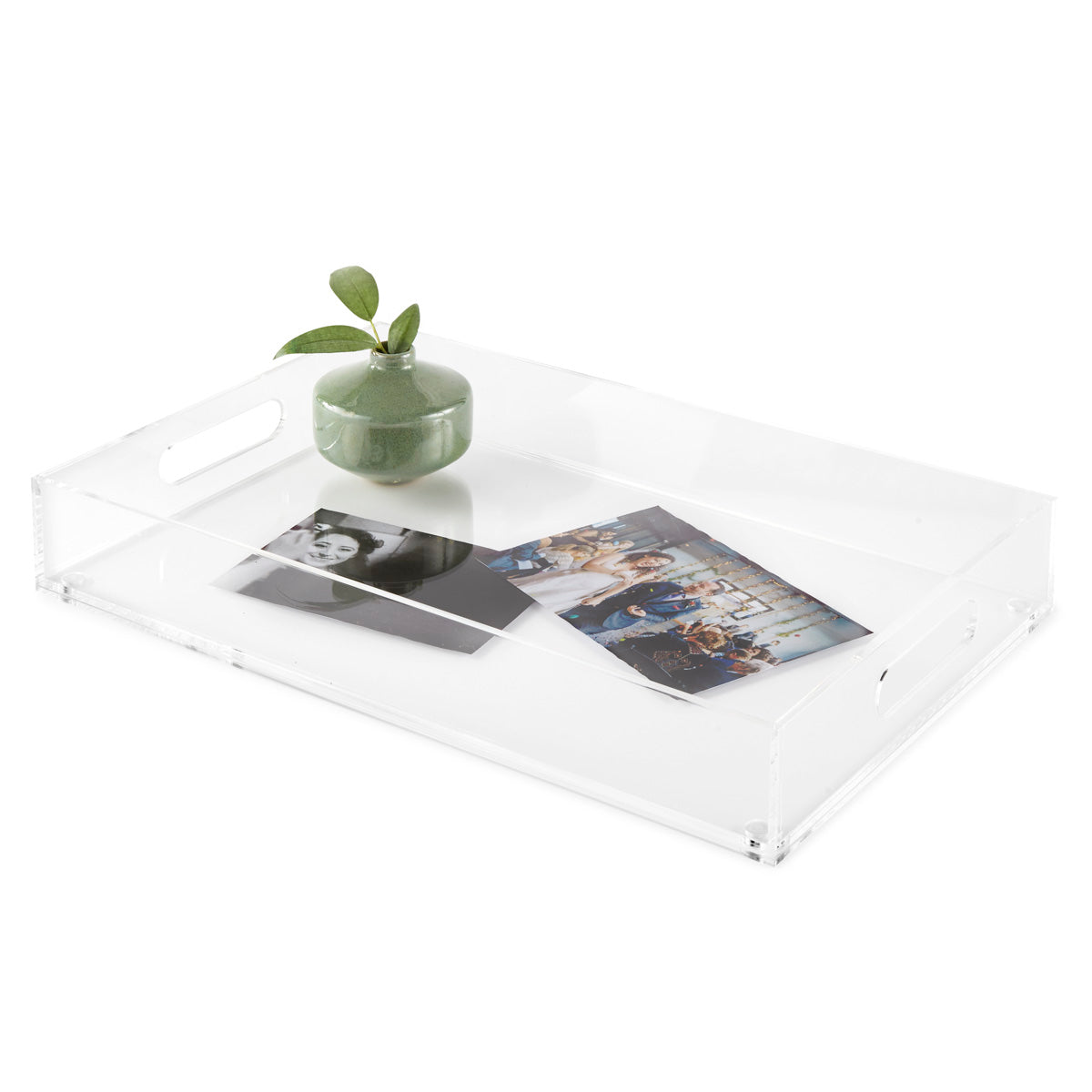 Insertable Acrylic Acrylic 11X17 Rectangular Insertable Tray – Clear Home Decor