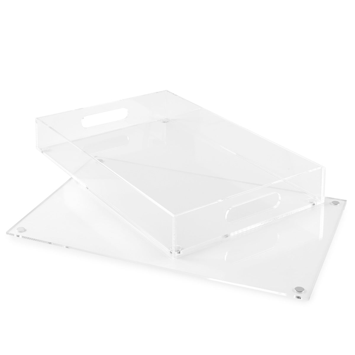 Insertable Acrylic Acrylic 11X17 Rectangular Insertable Tray – Clear Home Decor