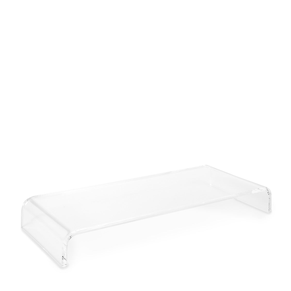 Clarté Acrylic Media Riser Stand