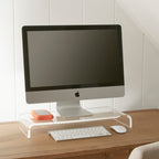 Clarté Acrylic Media Riser Stand
