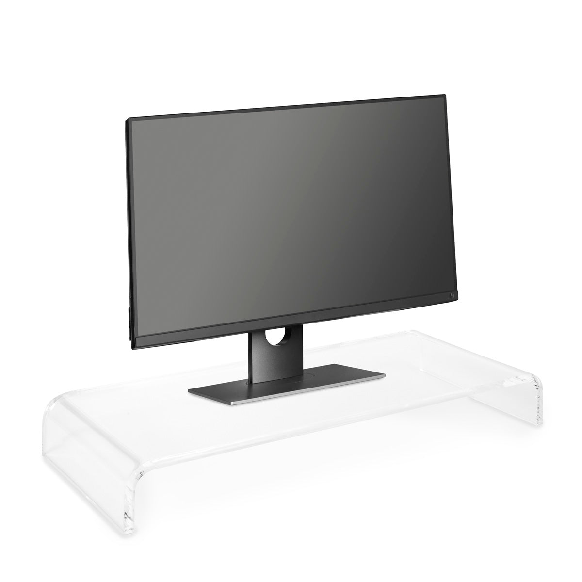 Clarté Acrylic Media Riser Stand