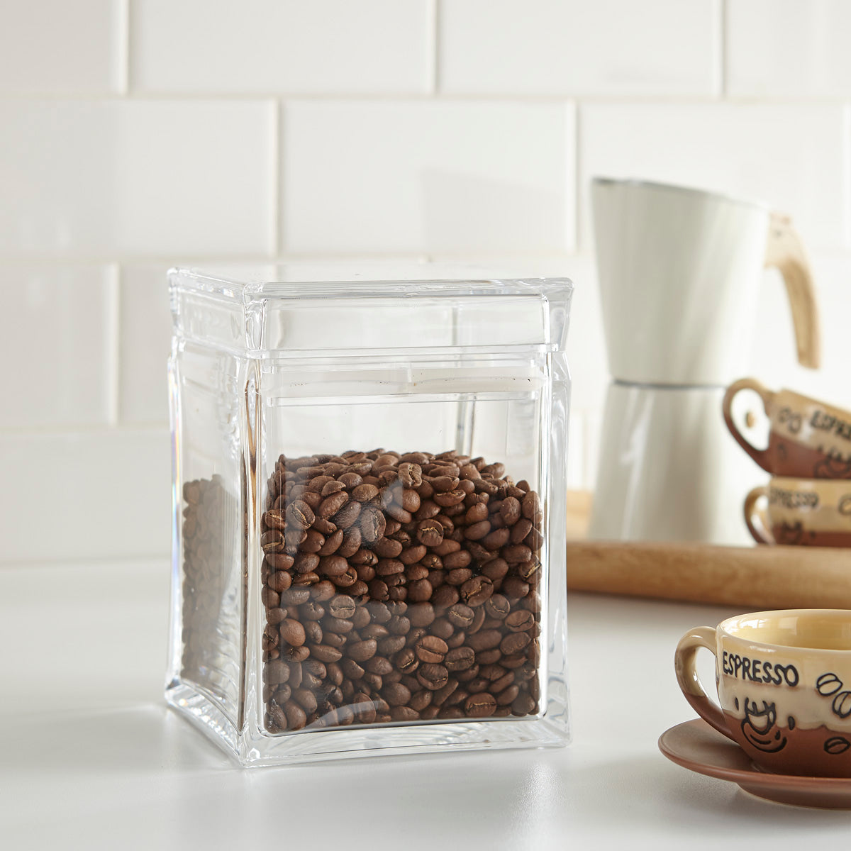 Square Canister 43-Oz