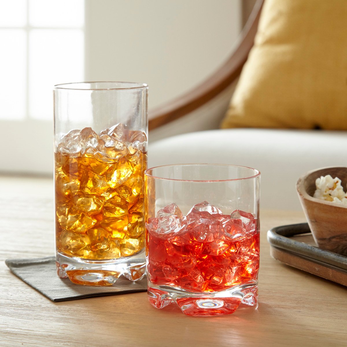 14-Oz Dot Base Beverage Glass