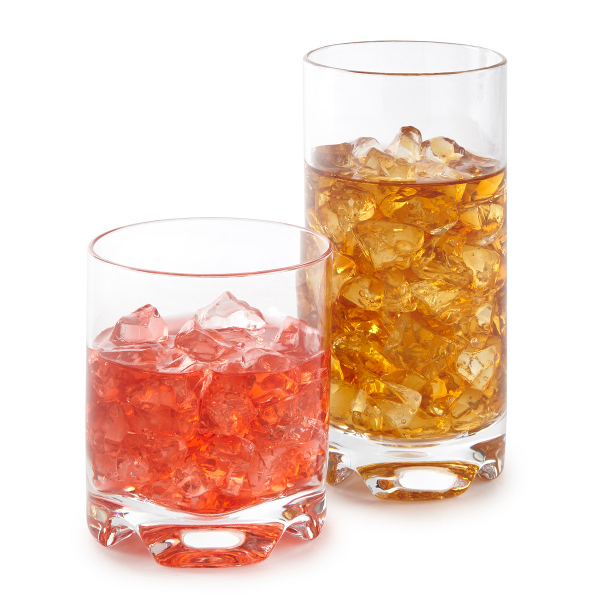 14-Oz Dot Base Beverage Glass