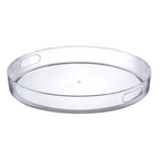 15" Round Serving Tray With Handles