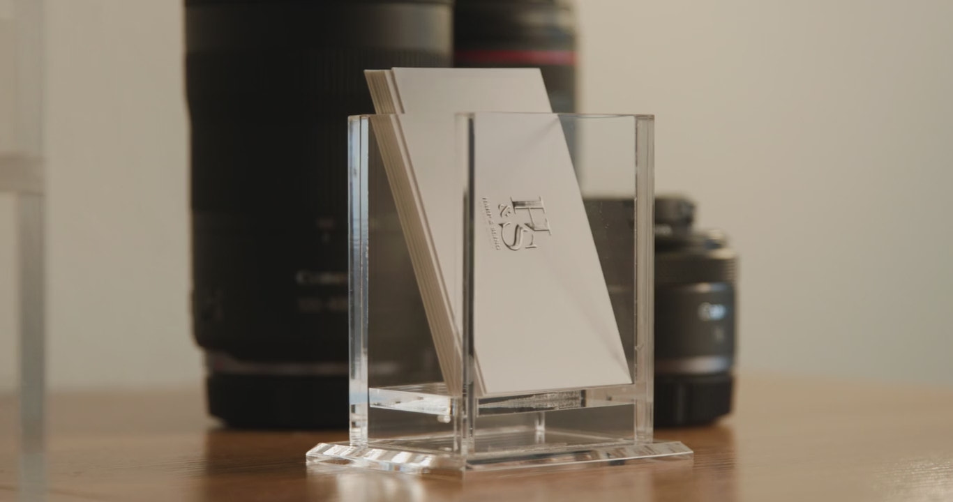 Upright Business Cards/Pen Holder