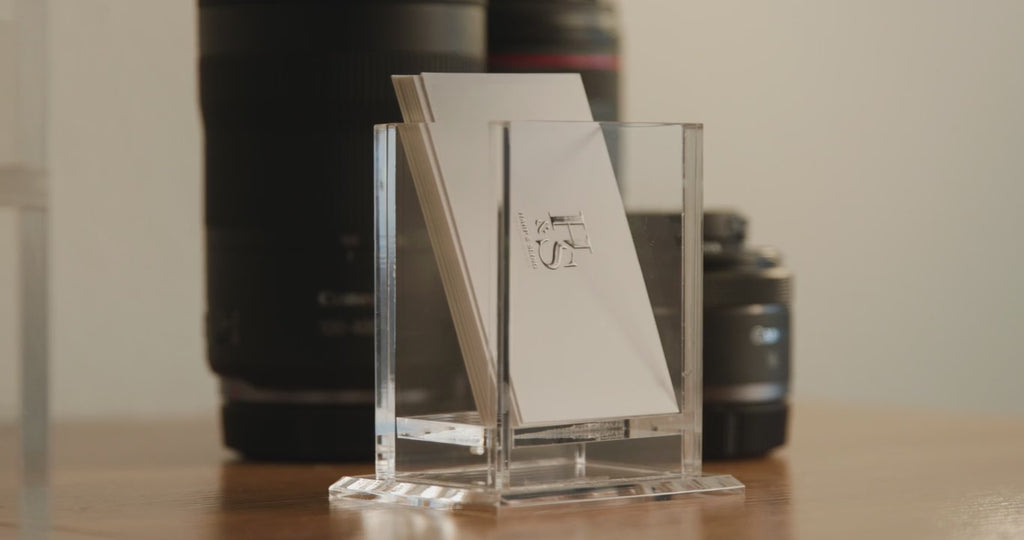 Upright Business Cards/Pen Holder