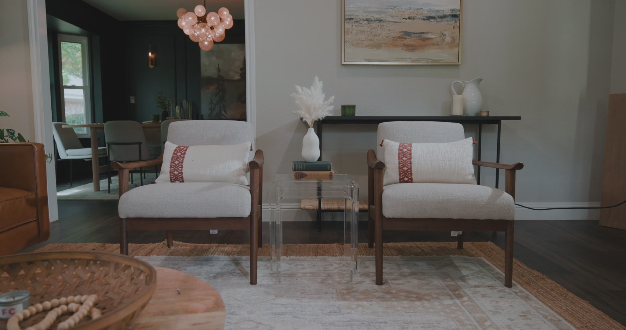 Clarté Acrylic Nesting Tables (Set of 3)