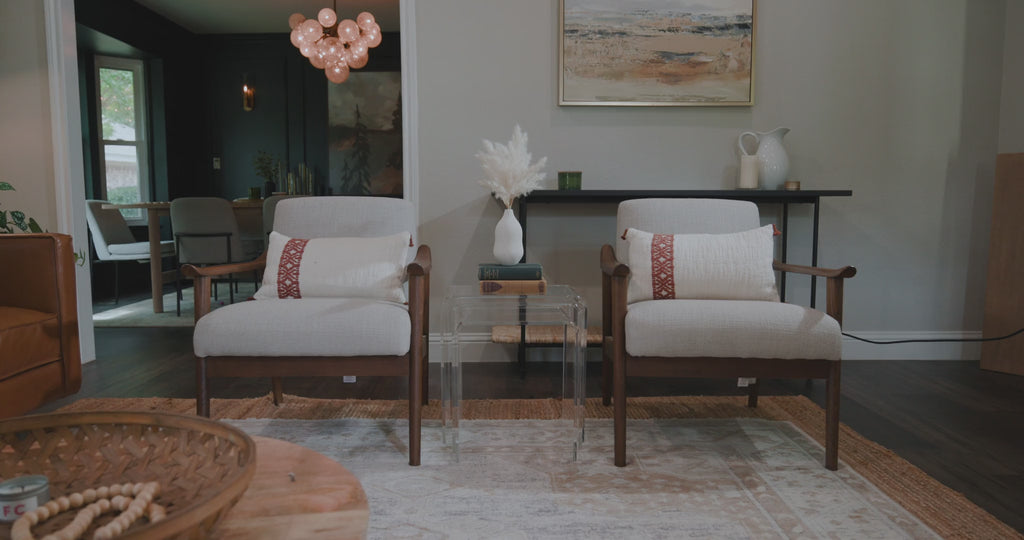 Clarté Acrylic Nesting Tables (Set of 3)