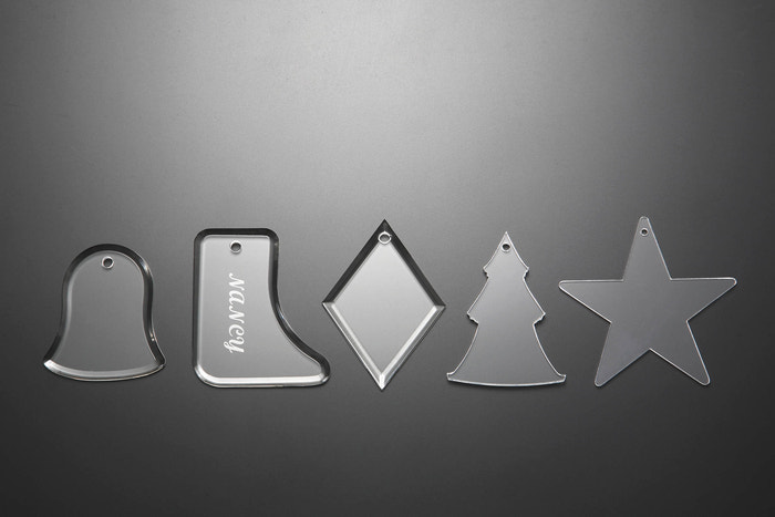 Diamond Shaped Christmas Ornament