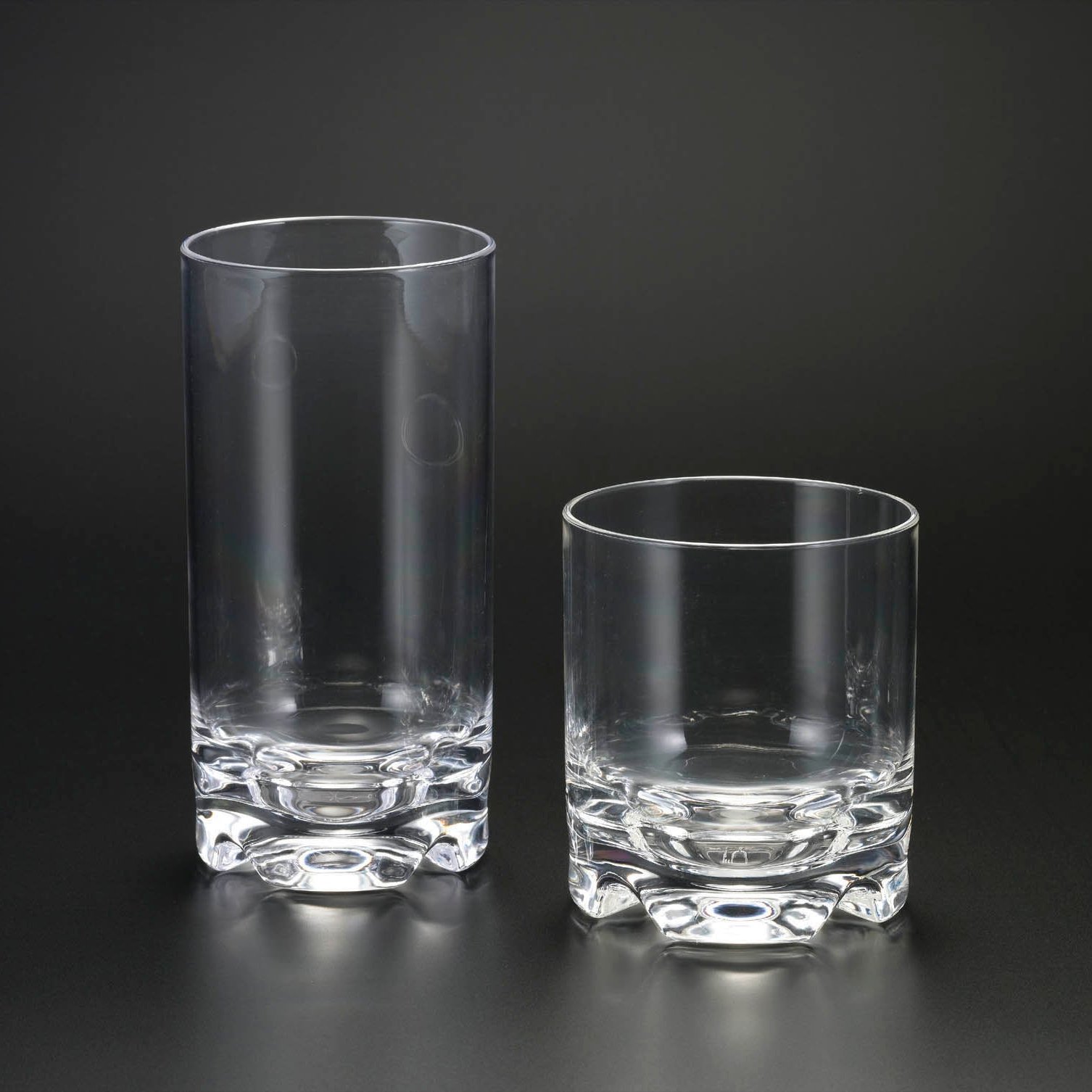 14-Oz Dot Base Beverage Glass