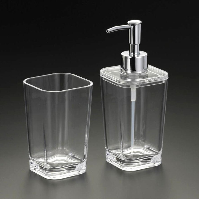 Tall Square Soap Dispenser