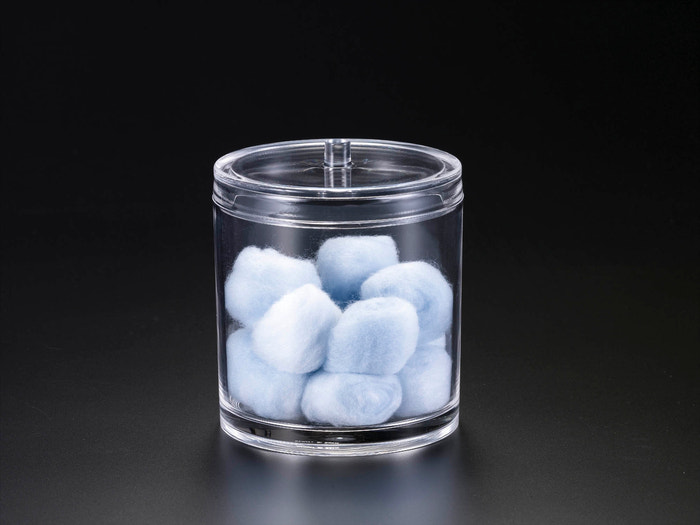 Round Cotton Ball Keeper