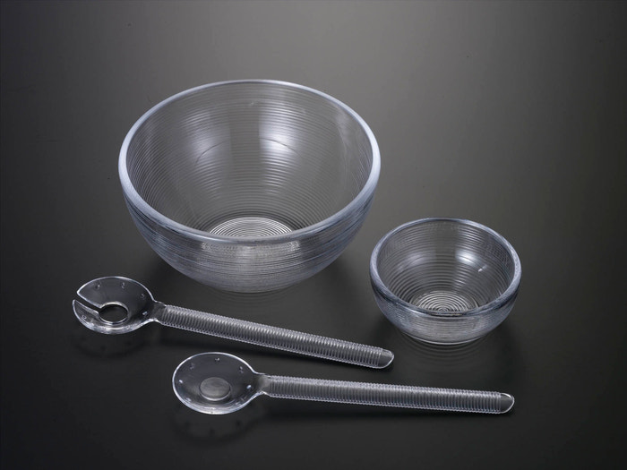 Ring Style Salad Servers