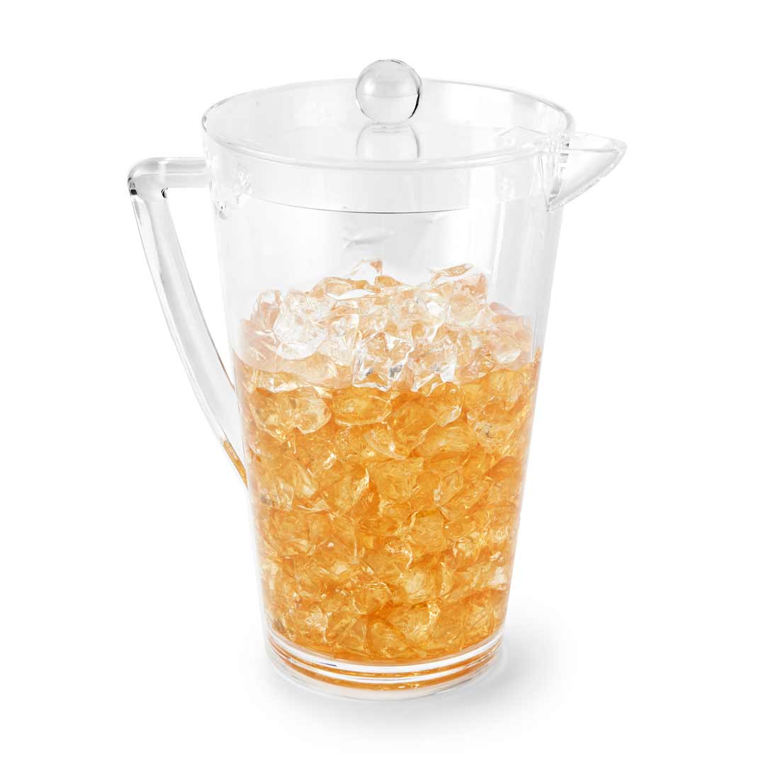 2.5 Quart Embossed Fish Pitcher with Lid