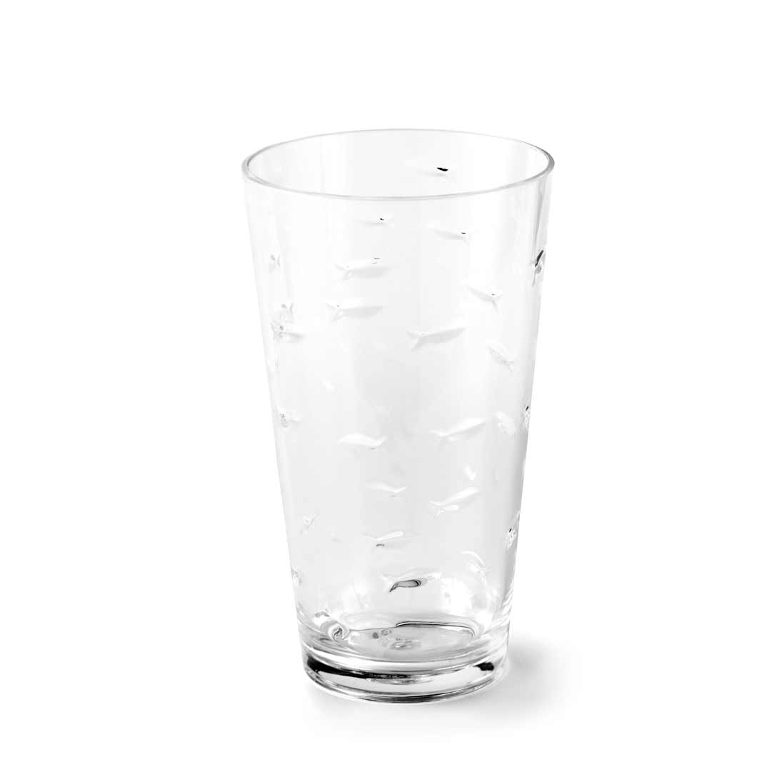 Embossed Fish 18-Oz. Hi-Ball