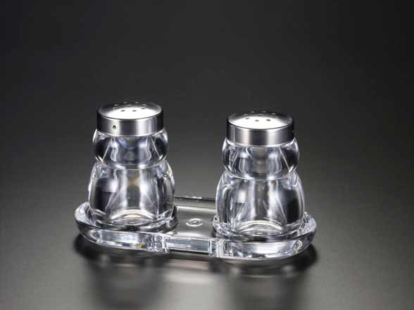 Salt & Pepper Set W/ Base