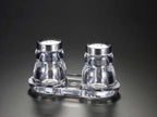 Salt & Pepper Set W/ Base