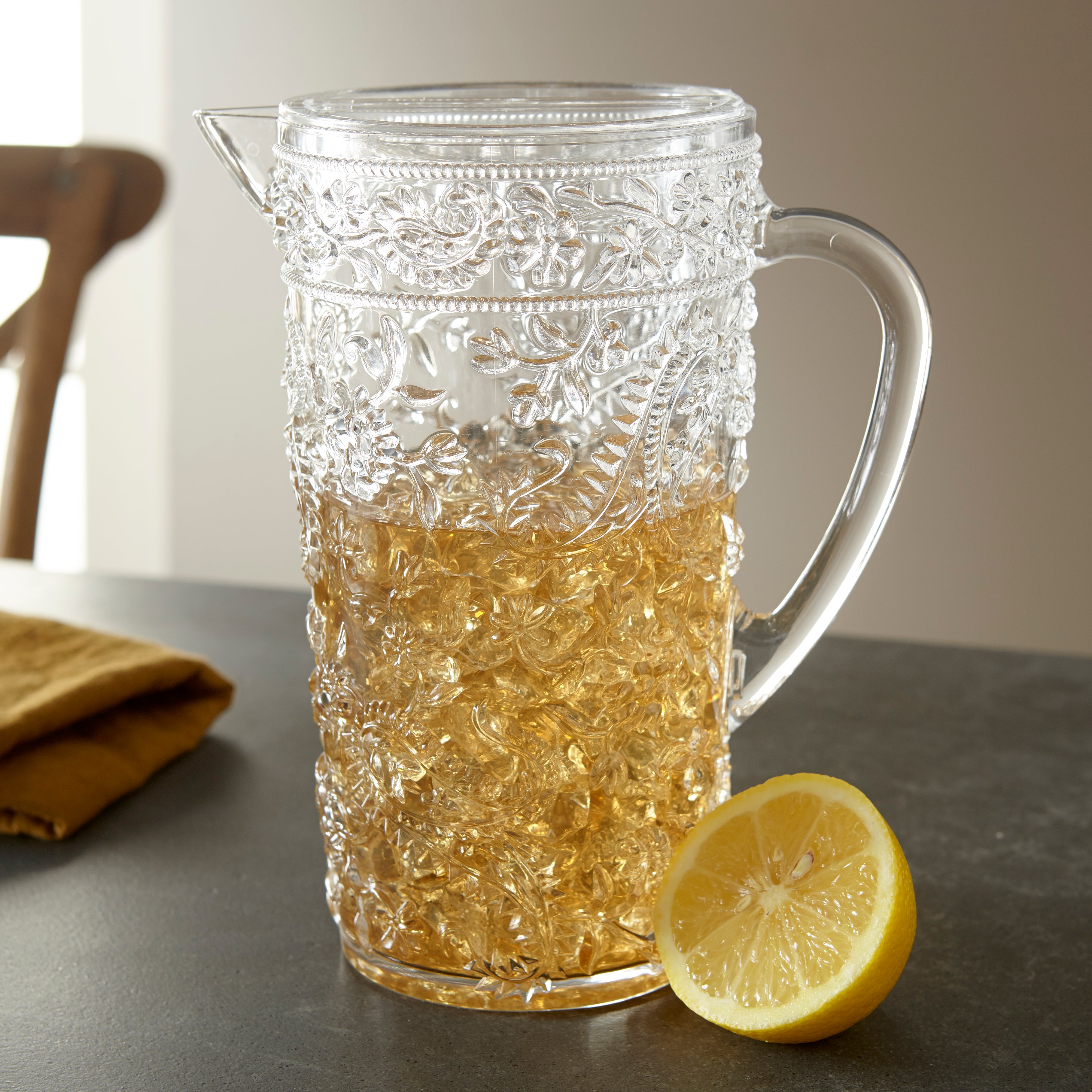 2 Liter Paisley Pitcher