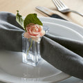 2-in-1 Budvase Napkin Ring Set of 4