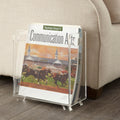 Clear Magazine Holder/Wastebasket