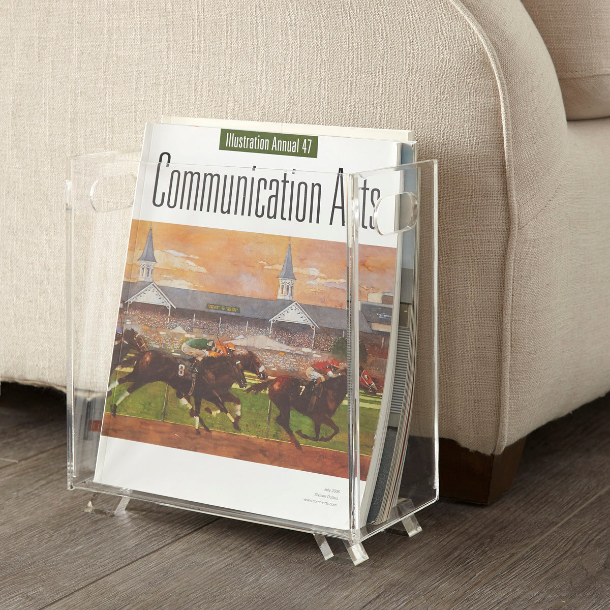 Clear Magazine Holder