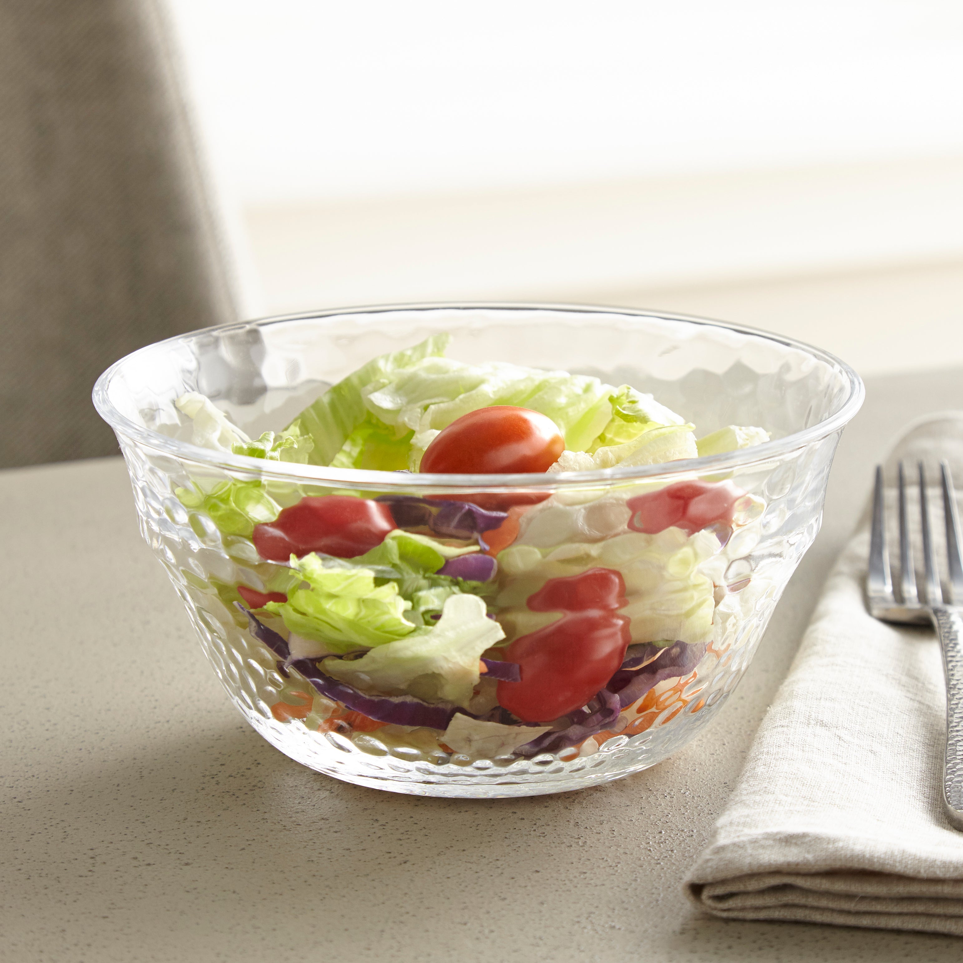 6" Iced Diamonds Serving Bowl
