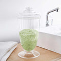 Tall Candy Jar W/ Lid