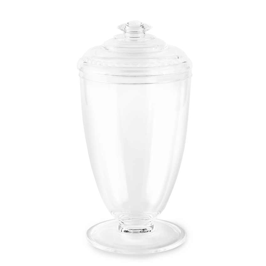 Tall Candy Jar W/ Lid