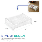 Two Deck Playing Cards Box