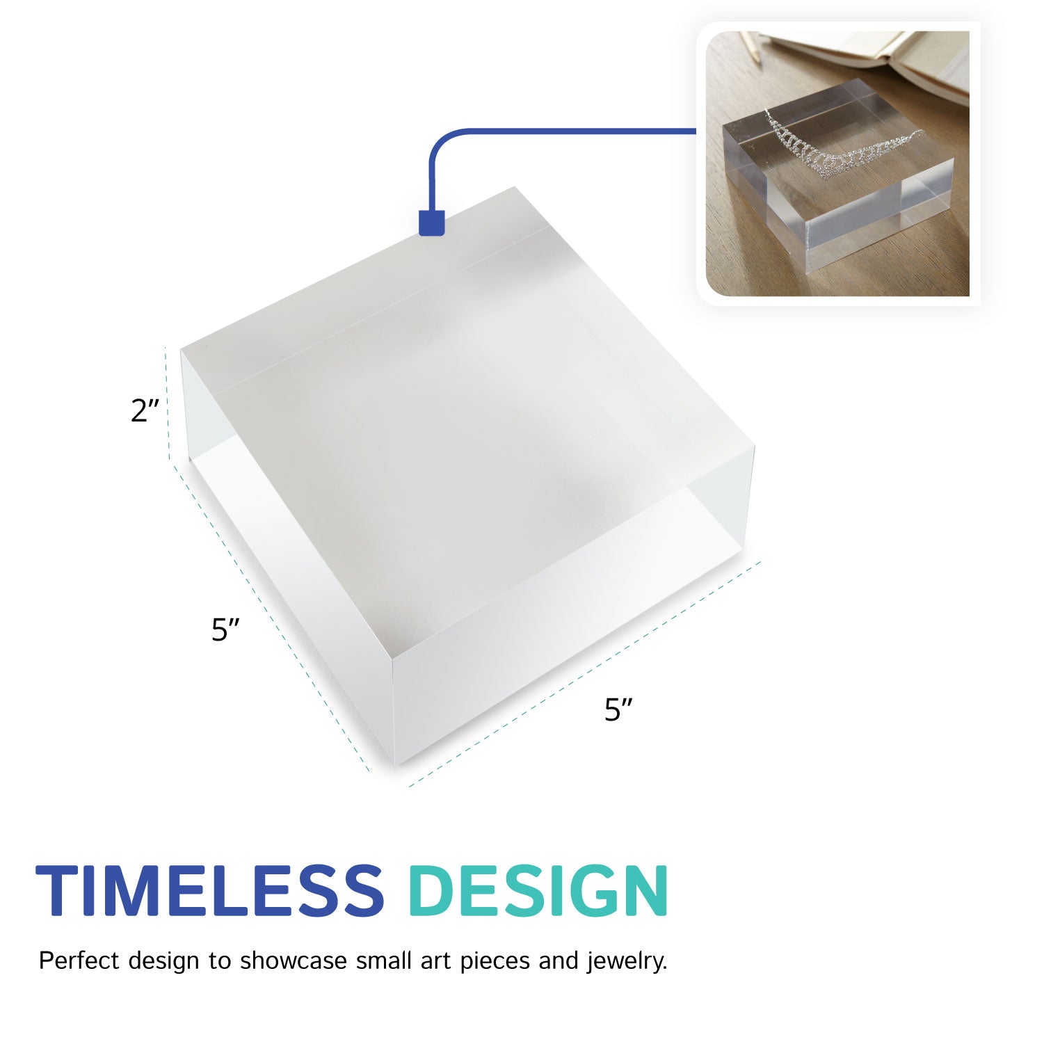 Acrylic Riser Block – Clear Home Decor