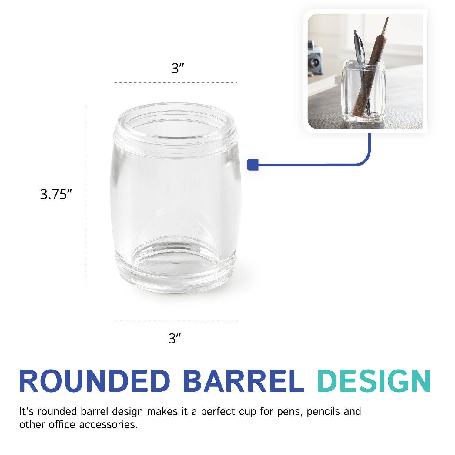 Barrel Pen Cup