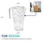 1.8 Liter Pineapple Pitcher with Lid