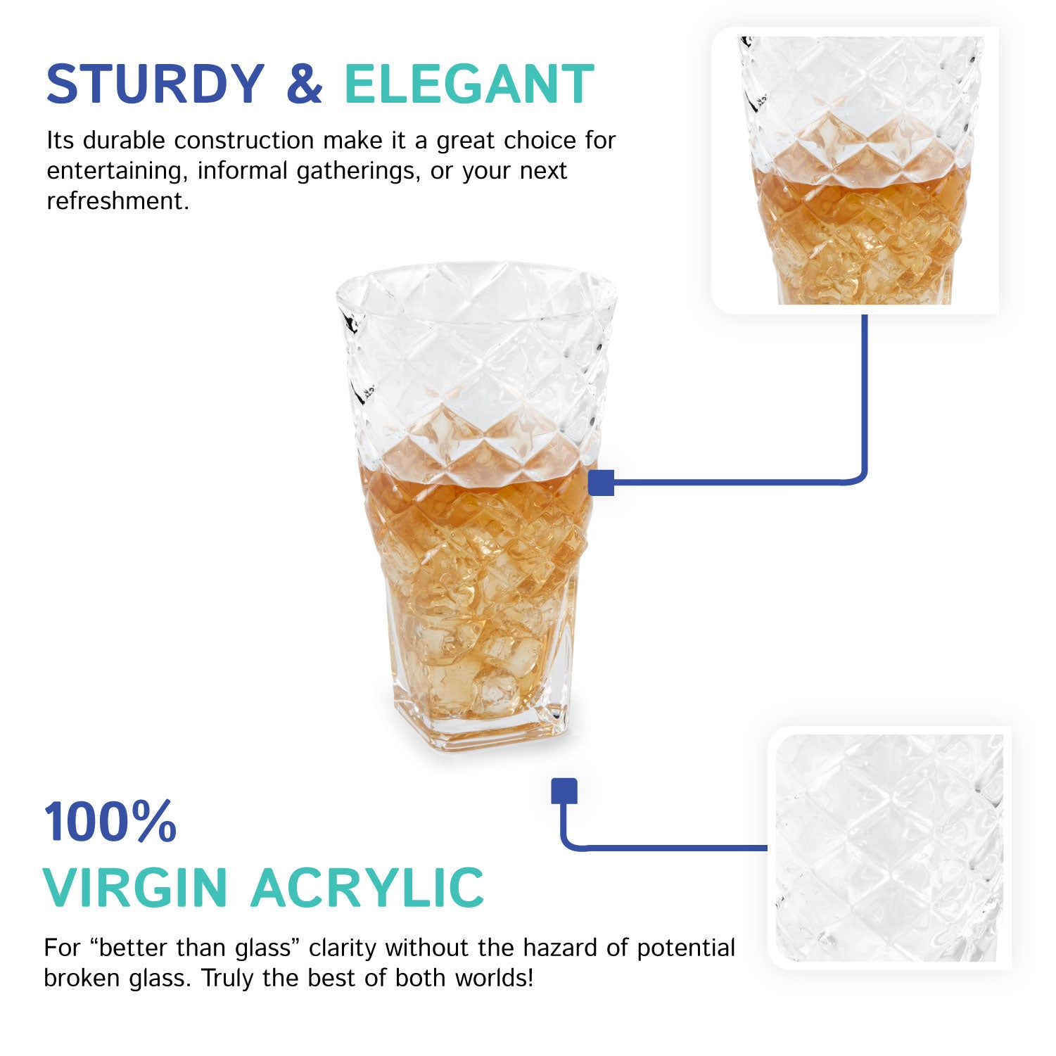 19Oz Pineapple High Ball