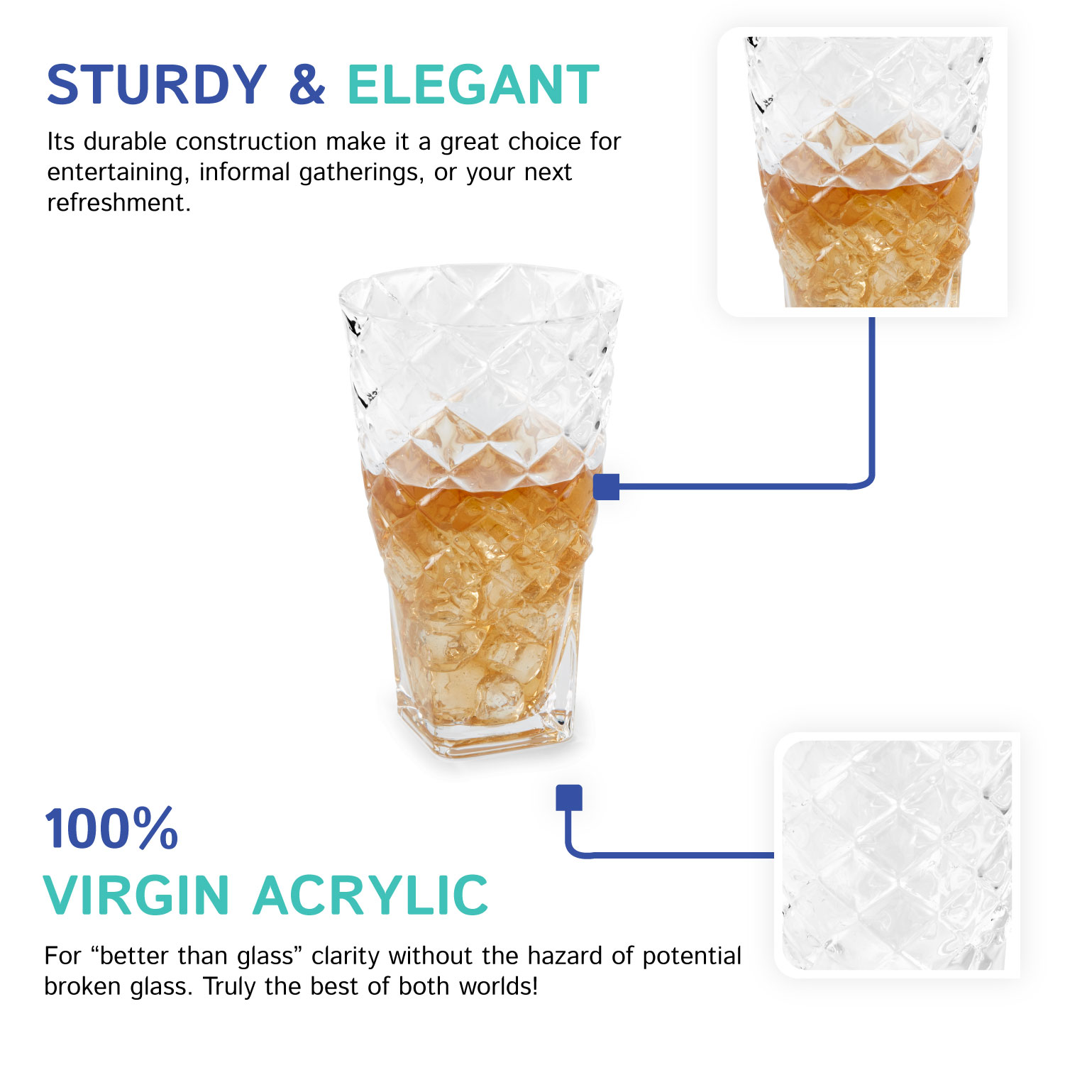 19Oz Pineapple High Ball